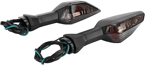 Miniatura 7 de Aramox Lámpara de señal de giro para motocicleta, indicador de señal de giro de motocicleta de 12 V, repuesto de luz amarilla para NINJA 250 300 400