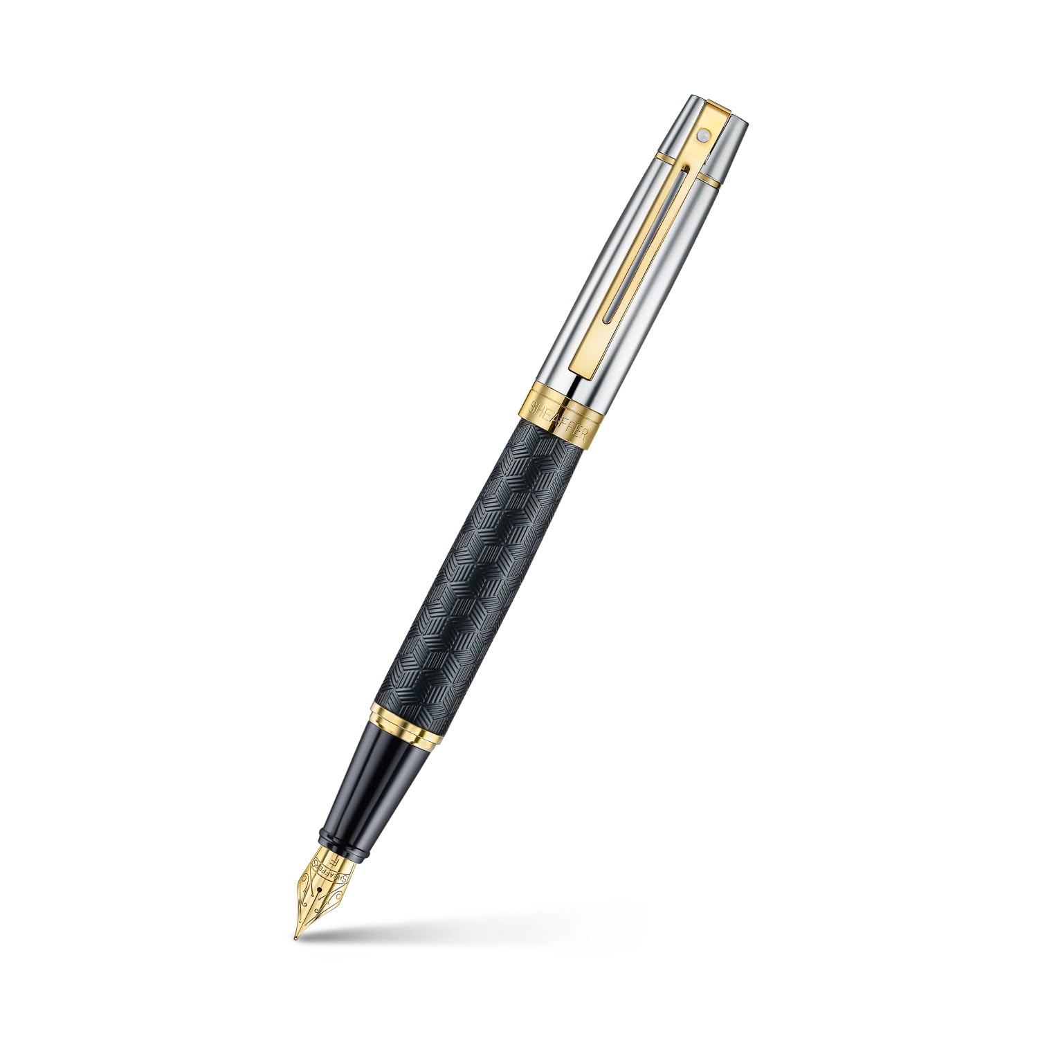 Amazon.co.jp: Sheaffer 300 万年筆 | E9347 刻印マットブラックバレル