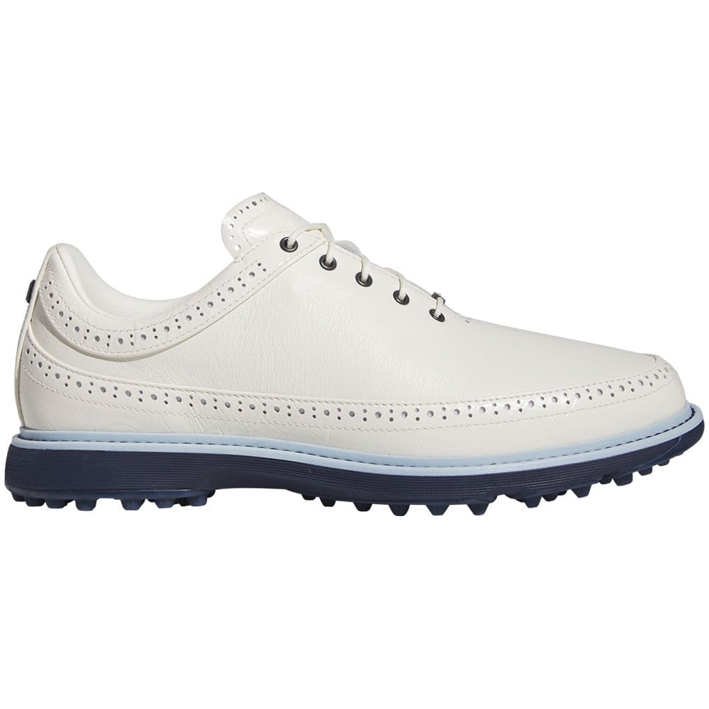 adidas Men's MC80 Spikeless Golf Shoes, Off White/Collegiate Navy/Wonder Blue, US 9 M