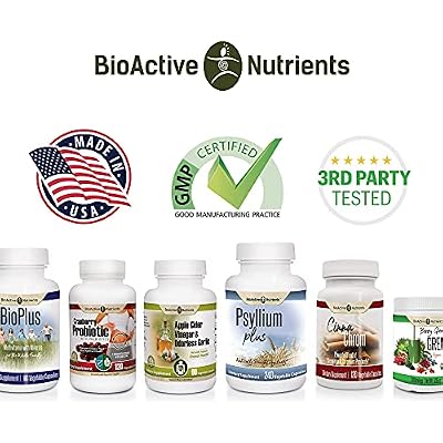 BIOACTIVE NUTRIENTS Supplement - Milk Thistle Extract & Dandelion Root - Daily Support Supplements - 100 Vegetable Capsules