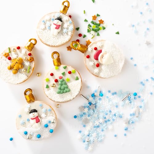 Günthart BackDecor Premium Streuselmix Cold Snow, 100 g, in praktischer Dose