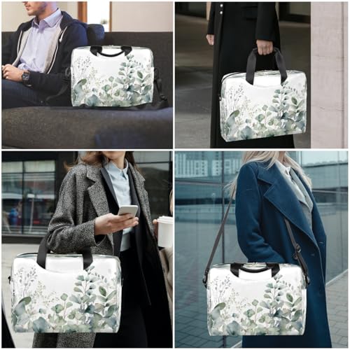 Bolsa para portátil 15.6 pulgadas con hojas botánicas miniatura 2