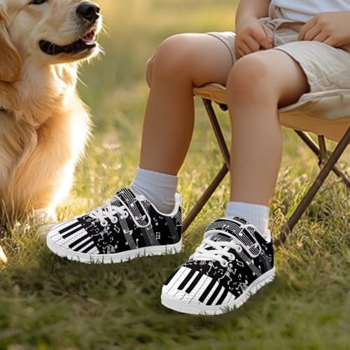 Coloranimal Kids Sneakers Sports Shoes for Girls Slip On Sneakers Walking Shoes Outdoor Tennis Shoes with Adjustable Hook and Loops2