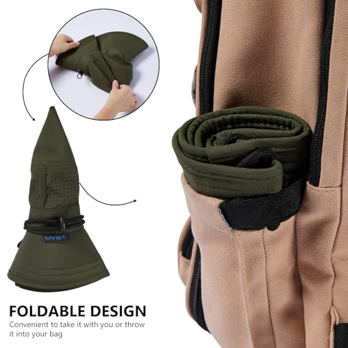 Image of UPF 50+ Bucket Sun Hat with Laser Perforated Mesh Cooling Adjustable Breathable Lightweight for Outdoor Men Women