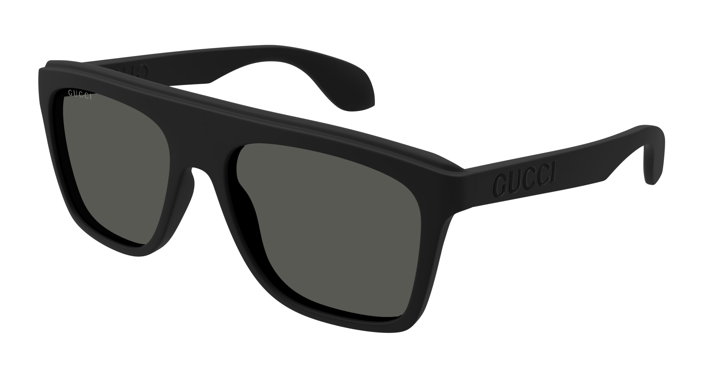 GUCCI GG1570S Gafas, Black-Black-Grey, 57 para Hombre