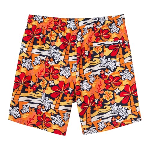 Image of SURF CUZ Mens Swim Trunks with Compression Liner Swim Shorts 7 inch Swimming Trunks Stretch 7 Inch Swim Suits Quick Dry