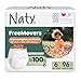 Naty FreeMovers Baby Pants Windeln | Windelh&ouml;schen zertifiziert hautvertr&auml;glich | Weich & ohne Duftstoffe | Saugstark & Auslaufsicher | Dermatologisch getestet | Gr&ouml;&szlig;e 6 (14&ndash;20 kg) | 96 St&uuml;ck
