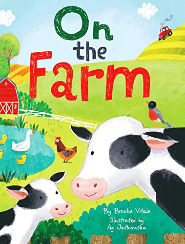 SAN-TE-65 On The Farm - Children'S Padded Board Book cover