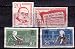Produktbild Briefmarken DDR 1958, Lot aus Mi.Nr.649-650, 671, 672, Messe, Nuschke, 40 Jahre KPD, Ersttags-/ Sonderstempel