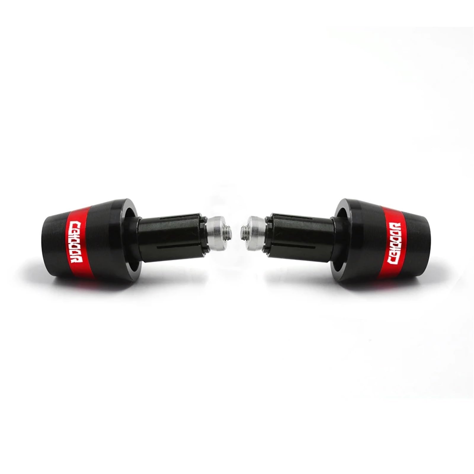 Dla Honda CB1000R CB 1000R CB 1000 R Motocykl 7/8 "22MM Kierownica Uchwyty Do Kierownicy Ciężki Drążek Zaślepka Zaślepka (Kolor : CZARNY, Rozmiar : 1)