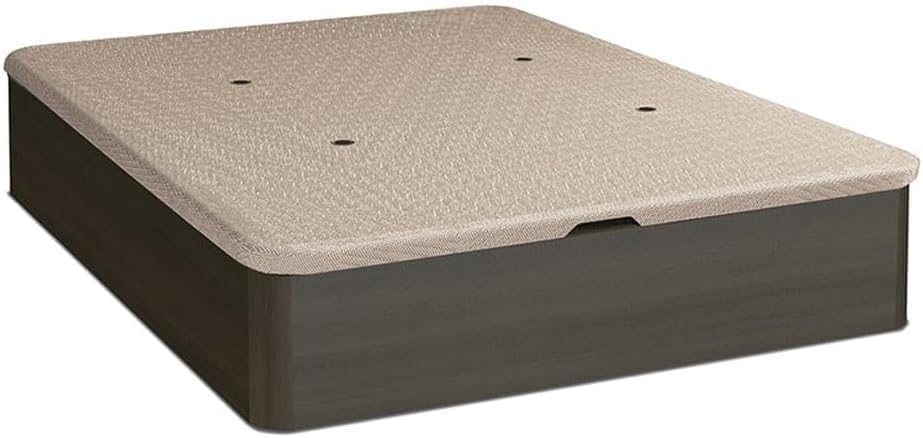 Shiito - Canapé Abatible Altea 90x190 cm Gran Capacidad Tapa 3D Transpirable Wengué