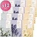 CELDERMA Korean Mask Pack (12 Sheets) Premium Face Masks For Moisturizing, Cooling, Soothing with Jasmine and Camomile (12 Count) - Intense Hydration Set