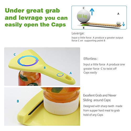 Sukiise Twist-Off Bottle Opener for Weak Hands & Arthritis — view 5