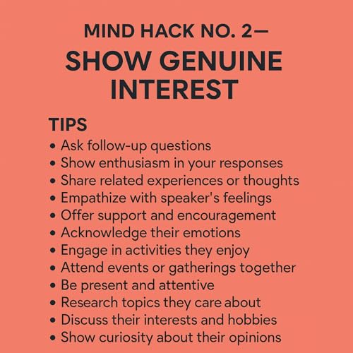 50 MIND HACKS: No 2 Show Genuine Interest