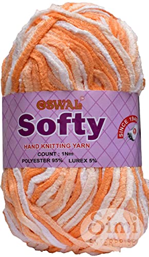 Image of M.G ENTERPRISE Knitting Yarn Thick Chunky Wool, Softy Baba 150 gm Best Used with Knitting Needles, Crochet Needles Wool Yarn for Knitting. By M.G ENTERPRIS T