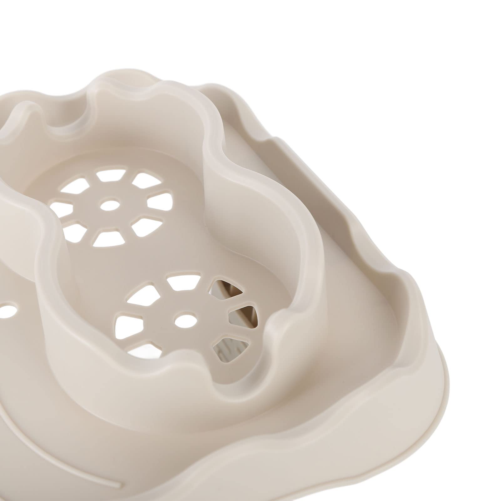 Bandeja antideslizante para piscina, bañera y spa, bandeja versátil portátil e ideal para uso en exteriores e interiores (Bei)