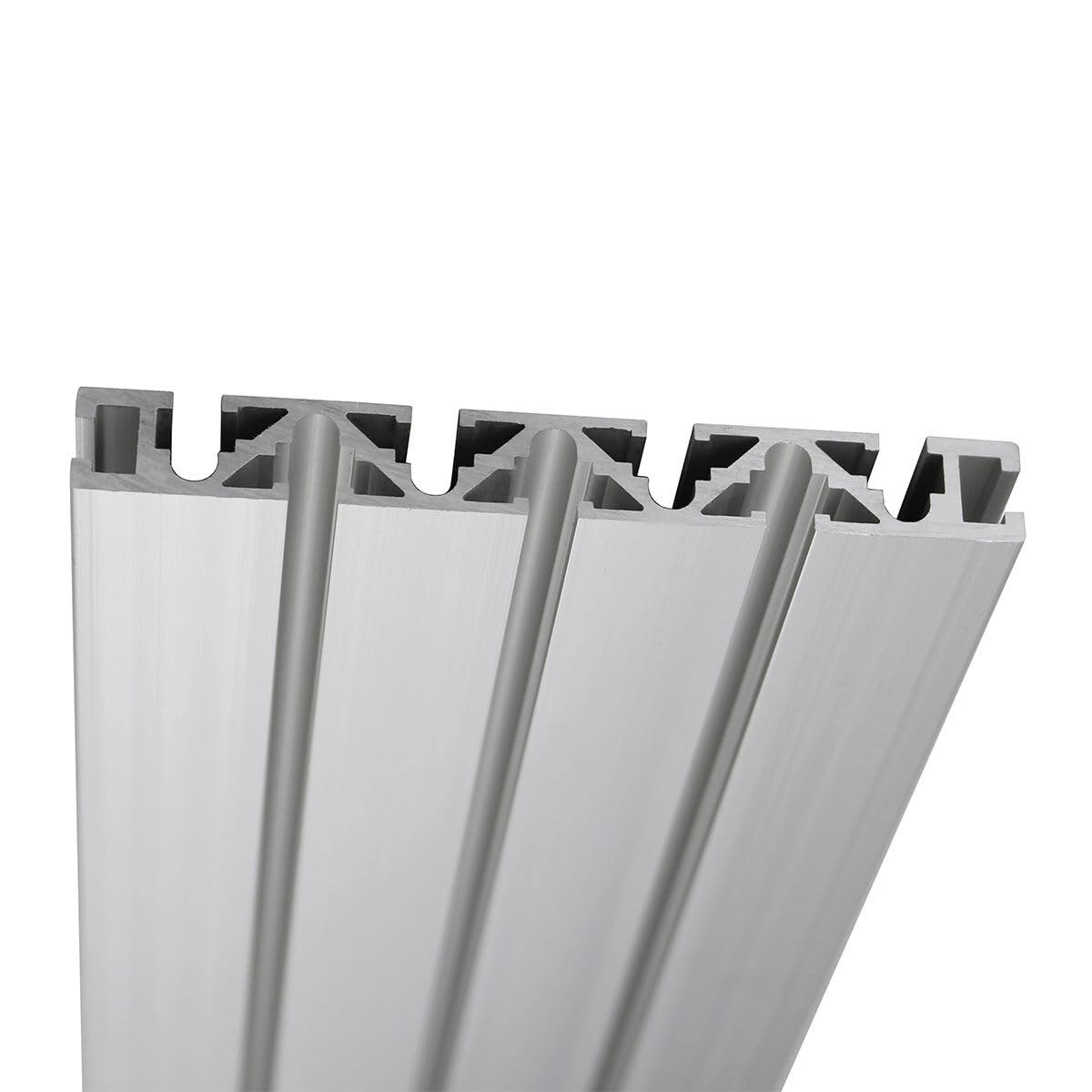 Perfil de aluminio 120 x 15 L, 1 pieza 1000 mm 15120 plata anodizado perfil de aluminio 120 x 15 mm perfil de montaje perfil de construcción longitud estándar 1000 mm