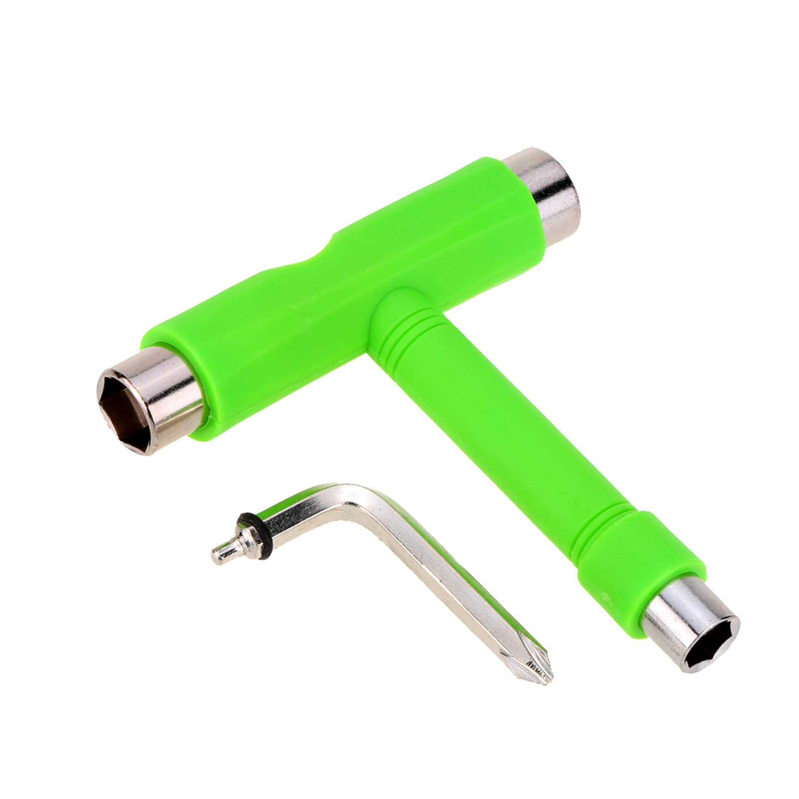 Skate Tool: 5-In-1 Portable T-Key for Skateboards Longboards Skateboard Hardware Maintenance