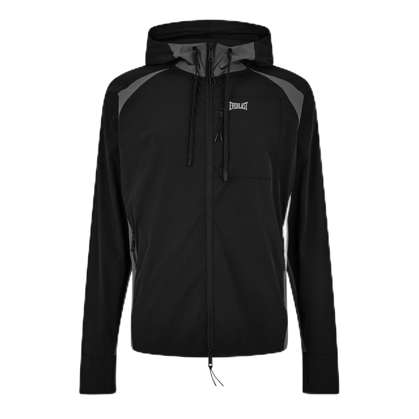 Everlast Men's Black Windbreaker Sport Jacket in Size M, Sports Direct