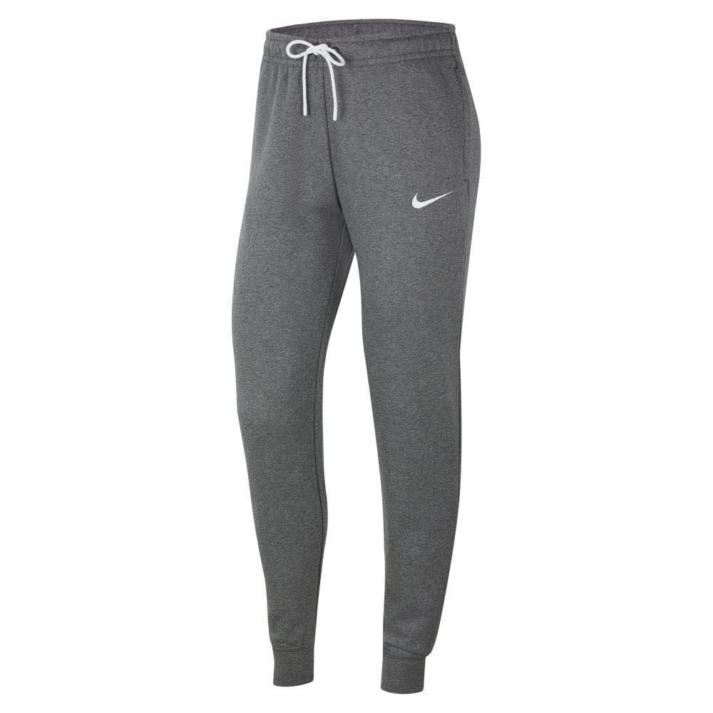 Nike Pantalón de chándal para mujer Team Club 20, Mujer, Pantalones deportivos, CW6961-071, gris carbón, blanco y blanco, medium