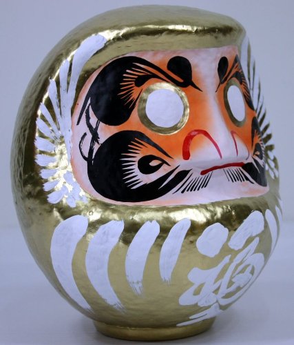 Amazon | 福入りだるま16号金 開運達磨 縁起だるま | 民芸品 | おもちゃ