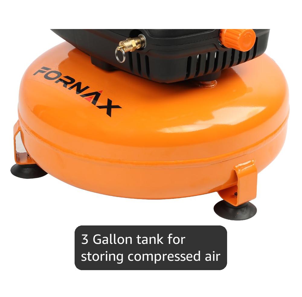 Amazon.com: FORNAX Pancake Air Compressor, 3 Gallon, 110 PSI