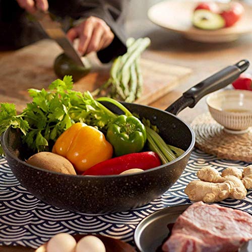 Wok de acero inoxidable antiadherente con tapa miniatura 4