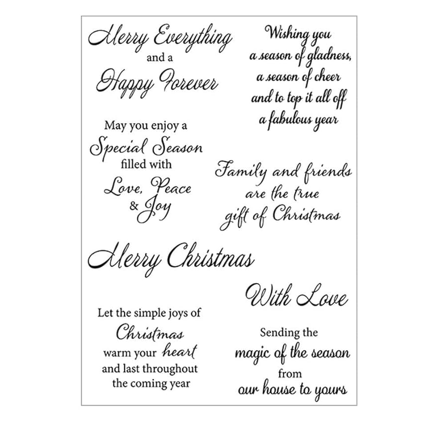 Amazon.com: Arbuya Christmas Sentiment Clear Stamps for Christmas Card Making or Journaling,Christmas Verse Sayings Silicone Rubber Stamps for Scrapbooking Art Journals Paper Crafts Decoration : Arts, Crafts & Sewing amazon-com-arbuya-christmas-sentiment-clear-stamps-for-christmas-card-making-or-journaling-christmas-verse-sayings-silicone-rubber-stamps-for-scrapbooking-art-journals-paper-crafts-decoration-arts-crafts-sewing