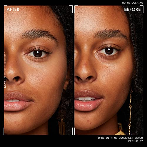 Nyx Professional Makeup Bare With Me Concealer Serum, Up To 24Hr Hydration - Medium #TOP2