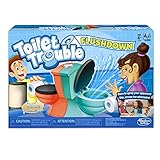 Hasbro Gaming Toilet Trouble Flushdown Kids Game Water Spray Ages 4+