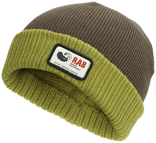 Rab Essential Beanie - Lightweight Warm Skull Cap for Skiing & Everyday Use - Army - One Size