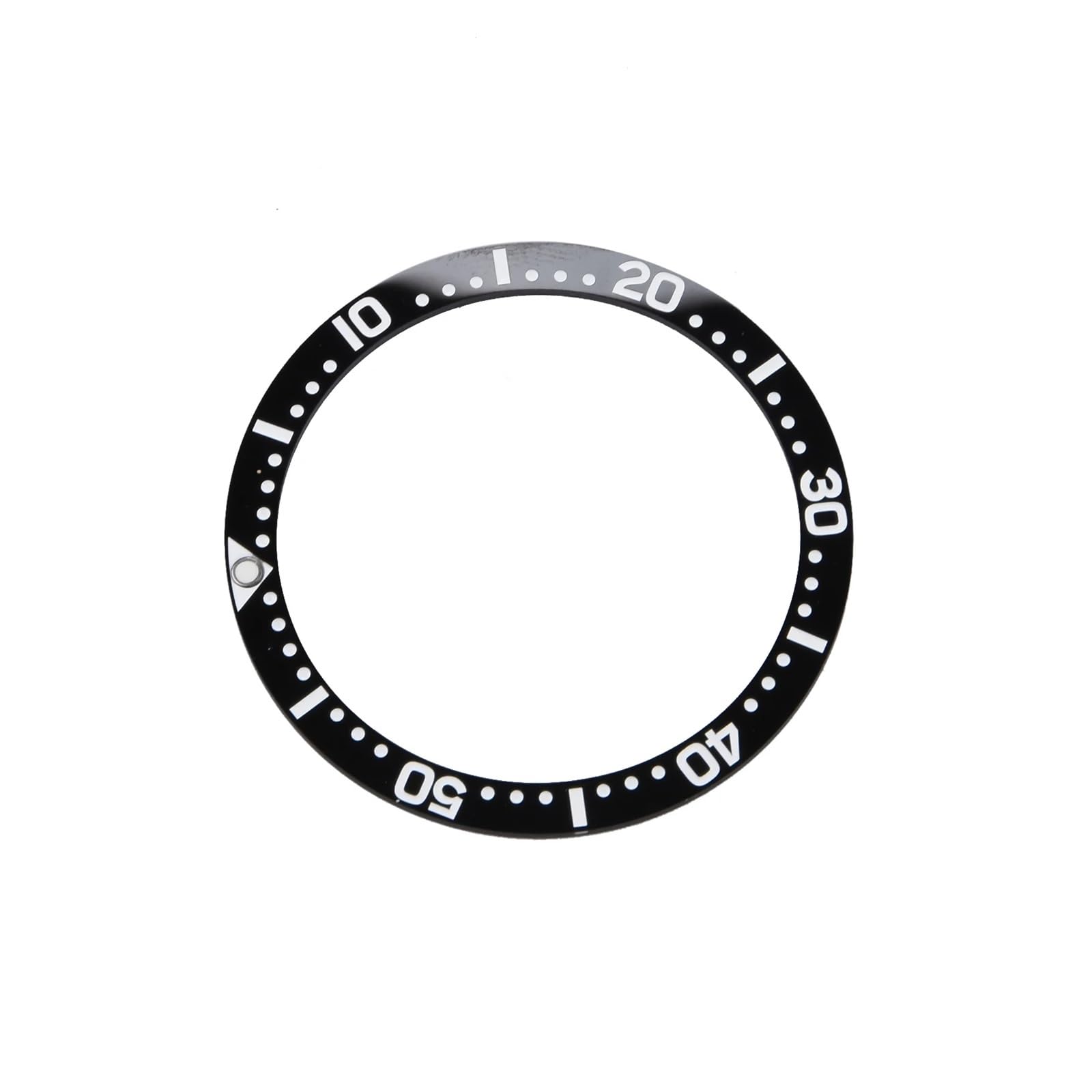 Haogui 38mm x 31,5mm Flache leuchtende Keramik-Uhrenlünette Ersatz | Haogui For SKX007 SKX009 SKX011 Serie Bewegungsringteile