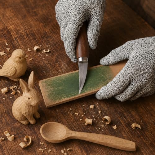 26 in 1 Complete Wood Carving Kit for Beginners with Leather Storage Bag — view 5