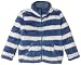 Hatley Little Boys' Fuzzy Fleece Jacket Royal Stripe