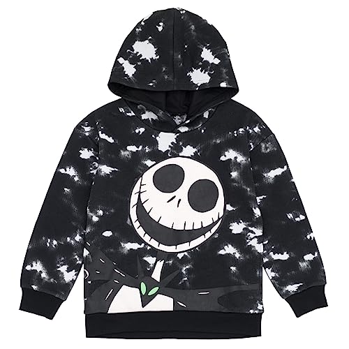 Disney Nightmare Before Christmas Oogie Boogie Jack Skellington Fleece Pullover Hoodie Toddler to Big Kid