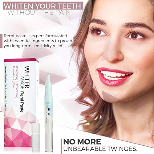 Whiter Image Remi-Paste Desensitizing And Remineralizing Toothpaste Pen With Potassium Nitrate For Sensitive Teeth, Whitening Aftercare + Enamel Repair #TOP5