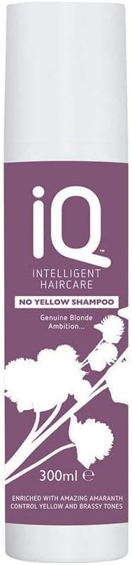 IQ Intelligent Haircare No Yellow Shampoo, Lilac, 300 ml IQ Intelligent Haircare No Yellow Shampoo, Lilac, 300 ml