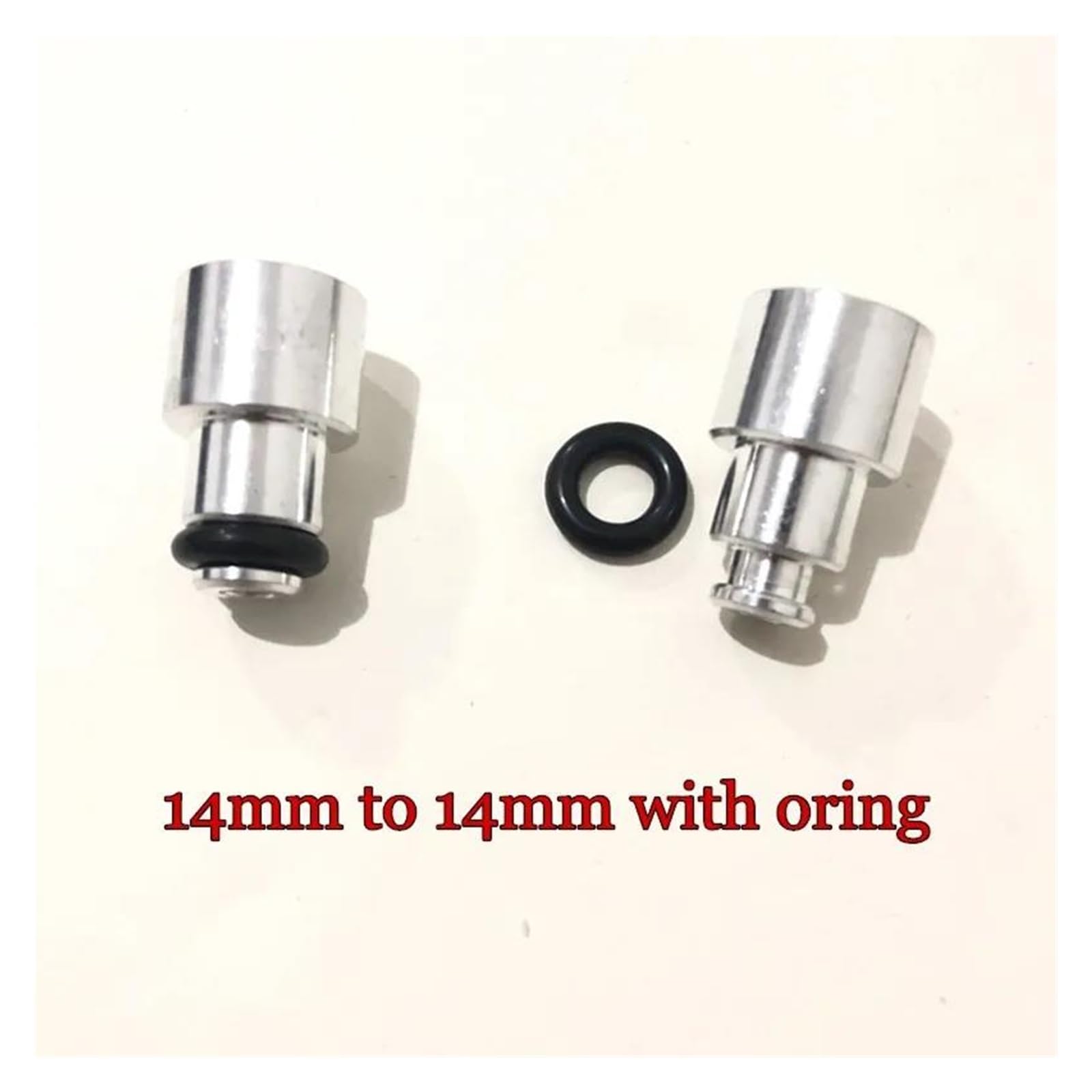 Injecteur Carburant Adaptateur D'extension D'injecteur De Carburant 4 Pièces 14mm À 14mm pour Injecteur De Carburant Court À Taille Moyenne avec Oring Injecteur