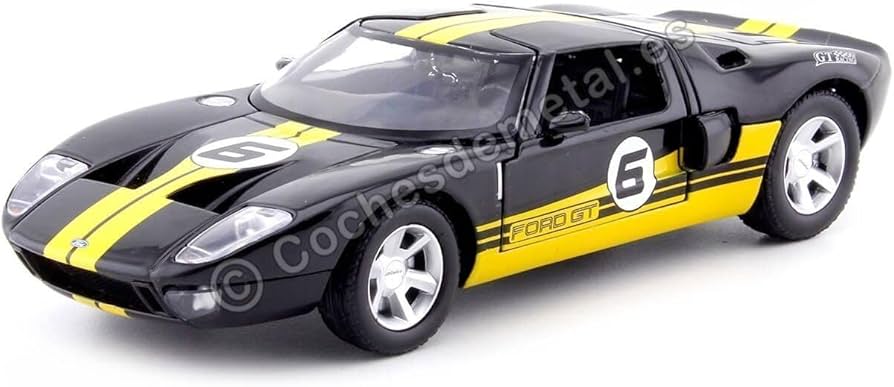 モーターマックス　FORD GT Amazon.com: Motormax Ford GT #6 GT Racing 1/24 Diecast Car Model