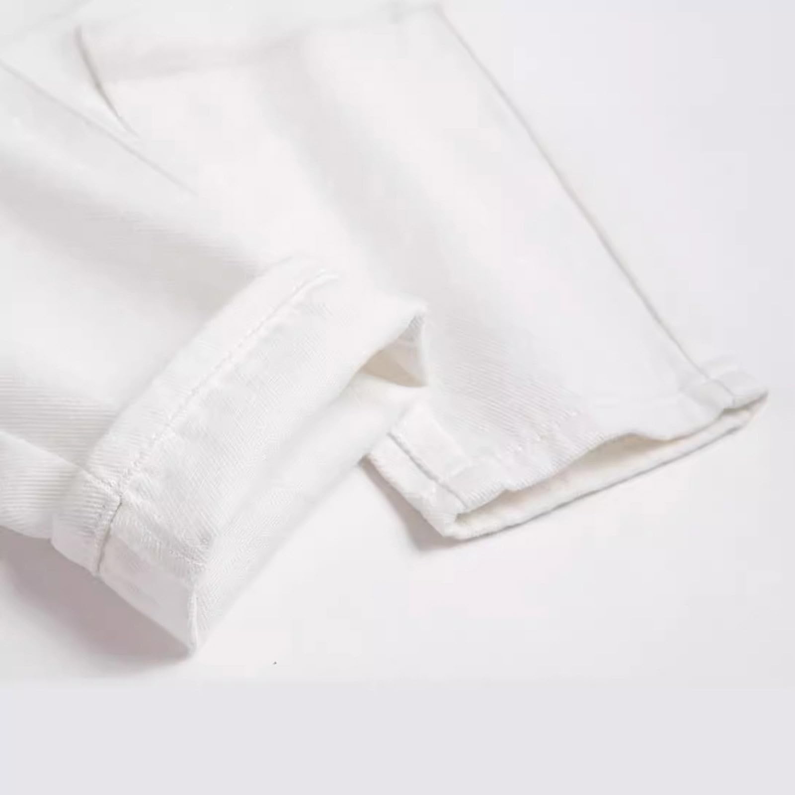 Générique Jeans Strappati per Ragazzo 2026 Pantaloni Lunghi Casual Confortevoli Allungabili Moda Primavera Autunno Bambino