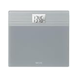 Taylor Digital Wide Platform Bathroom Scale, Scale for Body Weight, Highly Accurate Weighing Machine, Battery Powered, FSA HSA Eligible, Highly Accurate, Measures Weight up to 500 lb Capacity, Gray