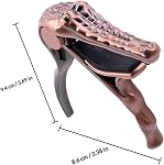 Totority Guitar Capo Clamp Metal Guitar Capo for Acoustic and Electric Quick Pitch Adjustment Precise Intonation Portable Accessory for String Instruments