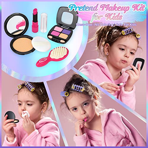 Play Purse For Little Girls, 27Pcs Toddler Purse Set With Accessories, Princess Pretend Play Girl Toys For 4 5 6 7 Year Old, Kids Makeup Kit Girls Purse With Toy Phone, Wallet, Gifts For Girl Age 3+ #TOP5