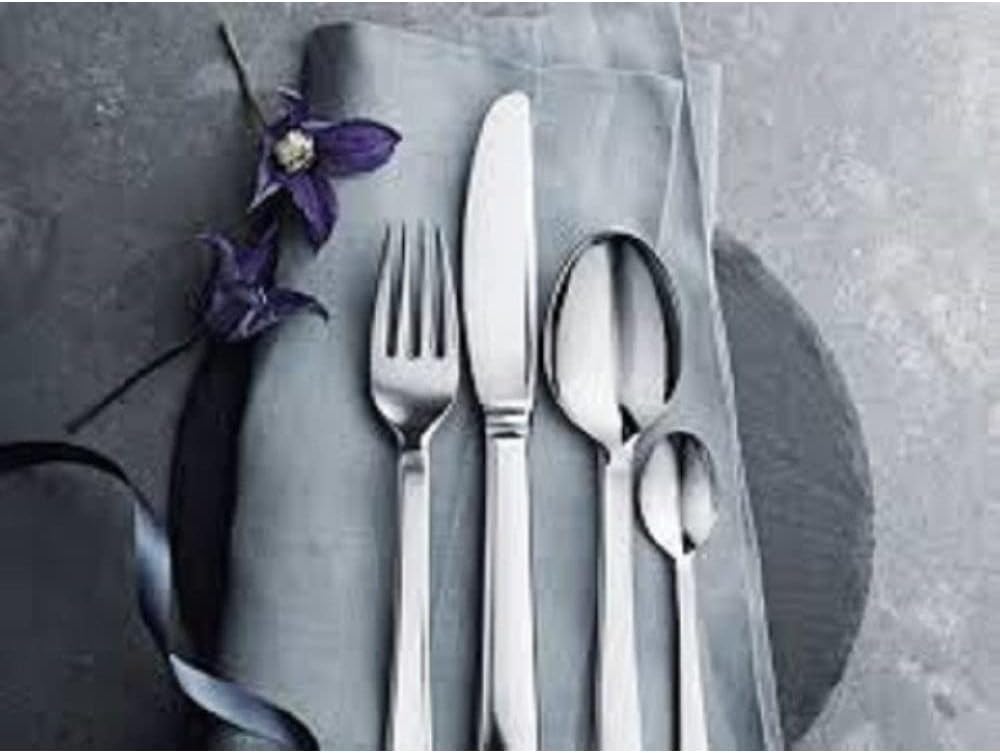 Georg Jensen Pyramid Large Teaspoon Giftbox 4-Piece
