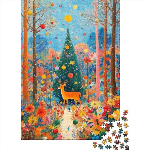 Imagen de Rompecabezas De 1000 Piezas Colorful Forest Pathway Rompecabezas para Adultos Juguetes De Bricolaje Oferta De Decoración Perfecta como Regalos para Toda La Familia 38x26cm