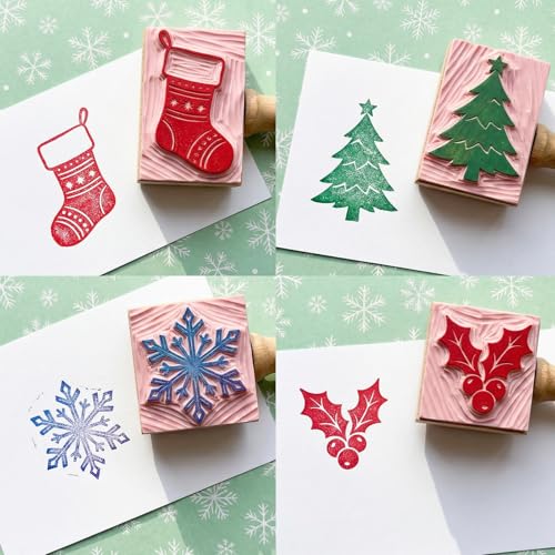 Image of Linocut Kit for Beginners Stamp Making Set with Linoleum Blocks for Printmaking & Linocut Tools, DIY Art Gift for Adults & Teens