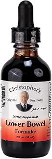 Christopher's Original Formulas Lower Bowel Extract, Herbal Support with Cascara Sagrada, Barberry & Ginger, 2 oz Liquid