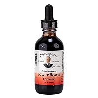 Vista 1 de Christopher's Original Formulas Lower Bowel Extract, Herbal Support with Cascara Sagrada, Barberry & Ginger, 2 oz Liquid