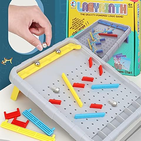 AOAUTO STEM Educational Logic Training Game Desktop Maze Puzzle Toy for Kids Ages 7-12 Toy Gift for Boys and Girls Cover
