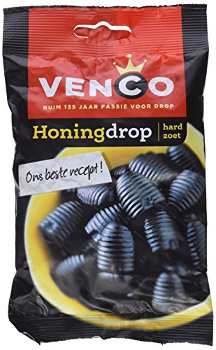 Venco Honey Licorice - Honingdrop 5.9 Oz (Pack of 2)